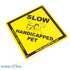 Slow Pet Sign