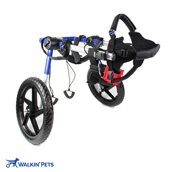 Medium Large Blue Wheelchair