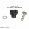 for use with mini front harness or back connector