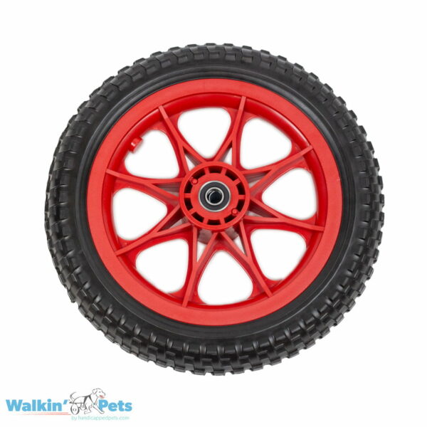 red foam wheel
