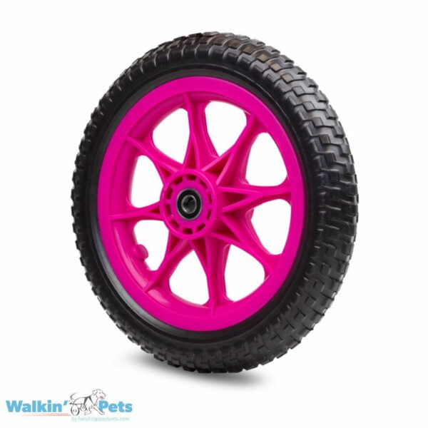 pink foam wheel